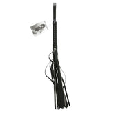 Sex and Mischief Crystal Whip - Black